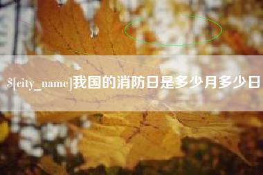 海盐我国的消防日是多少月多少日