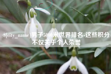 海盐男子5000米世界排名-这些积分不仅关乎个人荣誉