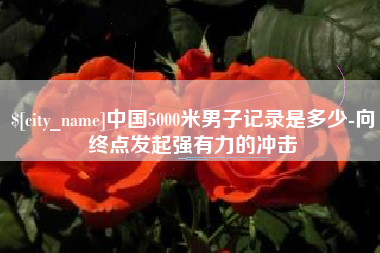 海盐中国5000米男子记录是多少-向终点发起强有力的冲击