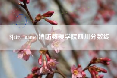 海盐消防救援学院四川分数线