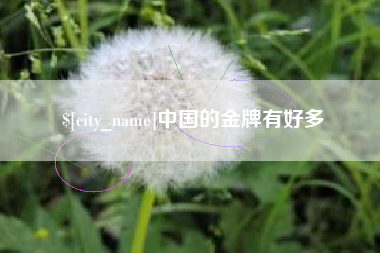 海盐中国的金牌有好多
