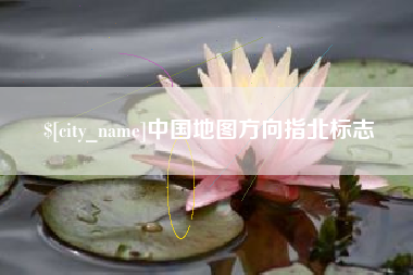 海盐中国地图方向指北标志