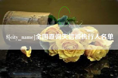 海盐全国查询失信被执行人名单