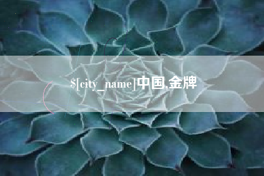 海盐中国,金牌