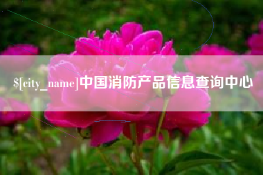 海盐中国消防产品信息查询中心
