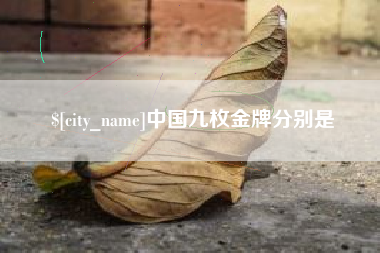 海盐中国九枚金牌分别是