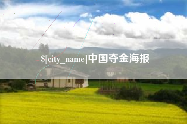海盐中国夺金海报