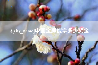 海盐中国金牌能拿多少奖金