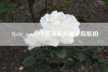 海盐中国消防救援学院航拍