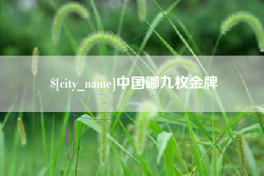海盐中国哪九枚金牌