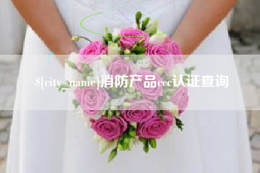 海盐消防产品ccc认证查询