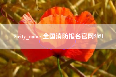 海盐全国消防报名官网2021